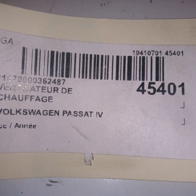 Ventilateur de chauffage occasion  1K1820021 4