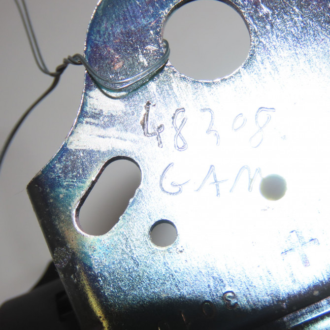 Ceinture arrière gauche occasion NISSAN JUKE Phase 1 09-2010->... 1.5 DCI 110ch 888451KA2A 4