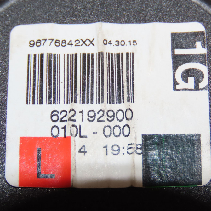 Ceinture avant gauche occasion PEUGEOT 308 II 308 II Phase 1 2013-06-01->2017-08-31 1.6 e-HDi 115ch 96776852XX 5