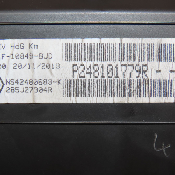 Compteur occasion RENAULT KANGOO II Phase 2 01-2013->... ELEC 248101779R 4