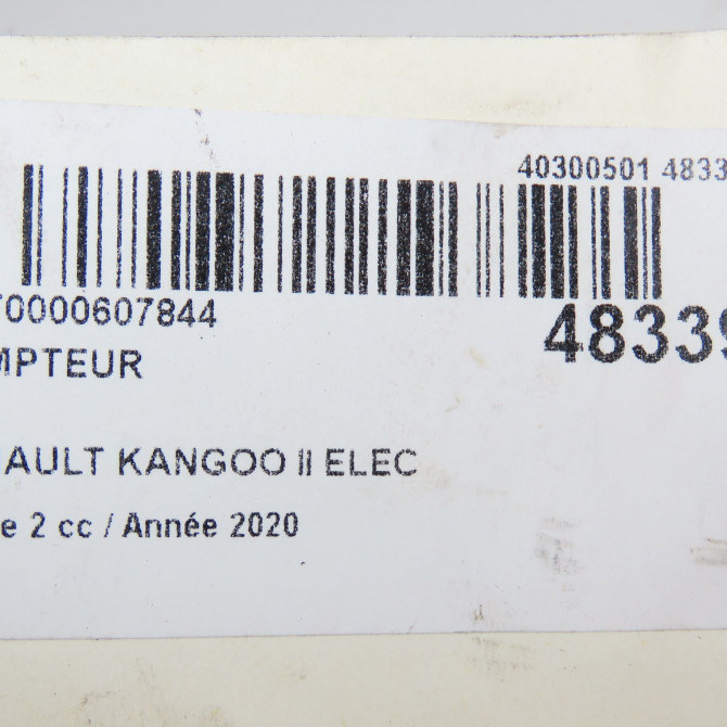 Compteur occasion RENAULT KANGOO II Phase 2 01-2013->... ELEC 248101779R 6