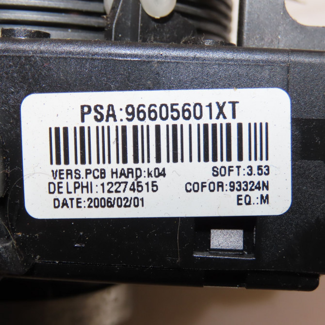 Bloc commodos occasion PEUGEOT 307 Phase 2 06-2005->03-2008 1.6i 16v 6242A6 6