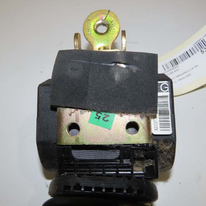 Ceinture avant gauche occasion RENAULT MEGANE II Phase 1 09-2003->12-2005 1.6 16v 8200699558 3