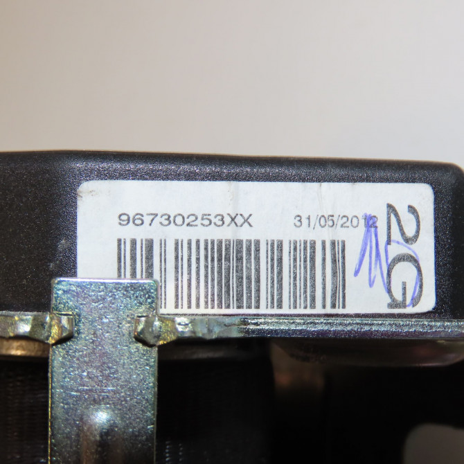 Ceinture arrière gauche occasion PEUGEOT 208 208 Phase 1 2012-03-01->2015-09-30 1.6 E-HDI 92ch 16101489XY 4