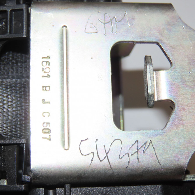 Ceinture arrière gauche occasion PEUGEOT 208 208 Phase 1 2012-03-01->2015-09-30 1.6 E-HDI 92ch 16101489XY 5