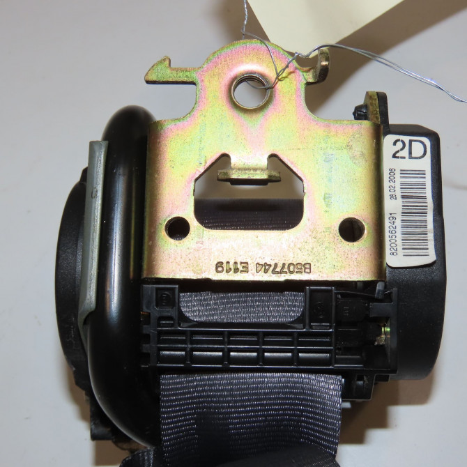 Ceinture arrière droite occasion RENAULT MEGANE II Phase 2 01-2006->06-2009 1.9 DCI 130ch 8200562491 3