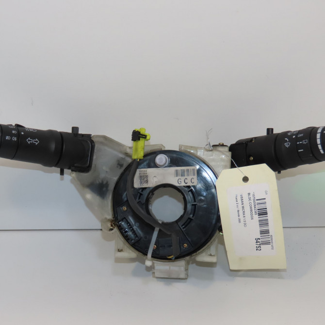 Bloc commodos occasion NISSAN MICRA III Phase 2 11-2005->11-2007 1.5 DCI 86ch 25560BC325 1