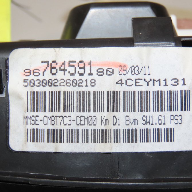 Compteur occasion PEUGEOT 308 I Phase 2 04-2011->12-2014 2.0 HDi 150ch FAP Allure 9806133280 6