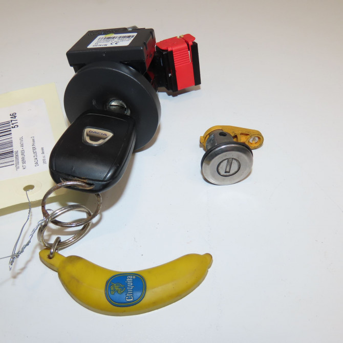 Kit serrures + antivol occasion DACIA DUSTER Phase 2 09-2013->... 1