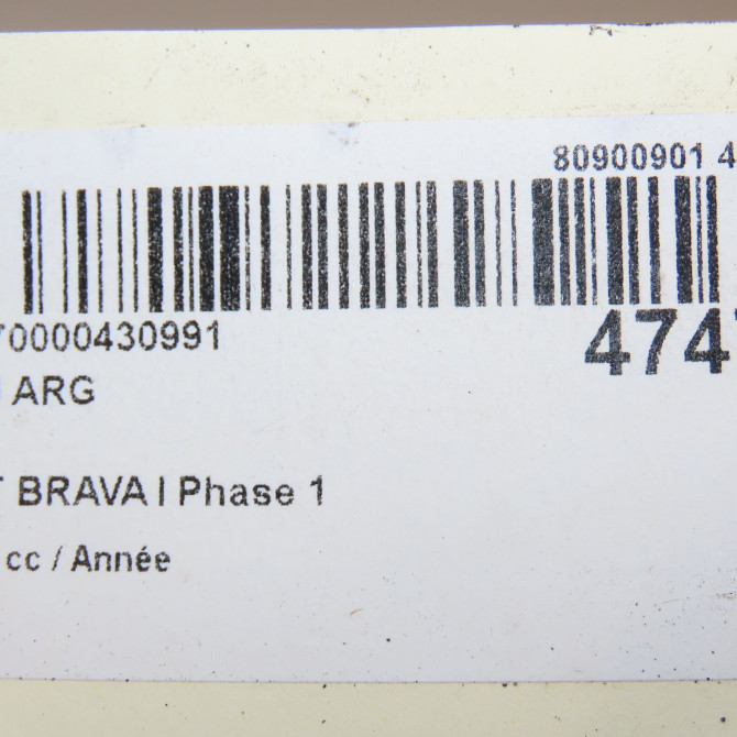 Feu arrière gauche occasion FIAT BRAVA I Phase 1 09-1995->12-2001 7767730 5