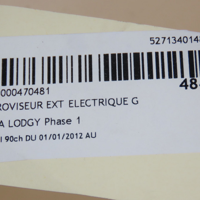 Retroviseur exterieur electrique gauche occasion DACIA LODGY Phase 1 01-2012->... 1.5 DCI 90ch 963025005R 6