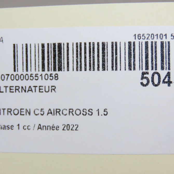 Alternateur occasion  9827171980 8