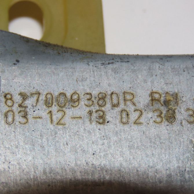 Mecanisme+moteur leve-glace ard occasion RENAULT CAPTUR Phase 1 02-2013->... 0.9 90 ch 827009380R 6