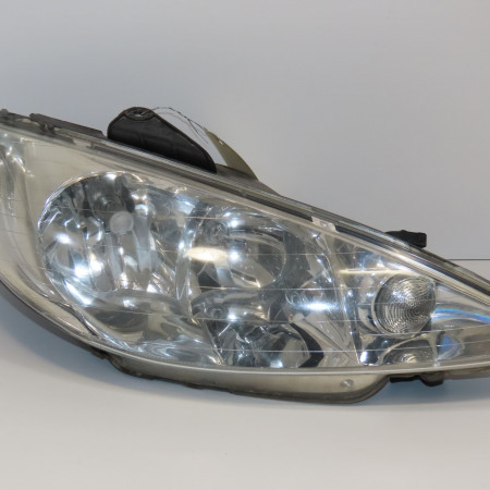 Phare droit occasion PEUGEOT 206 Phase 1 09-1998->03-2009 1.4 HDI 70ch 6205S9