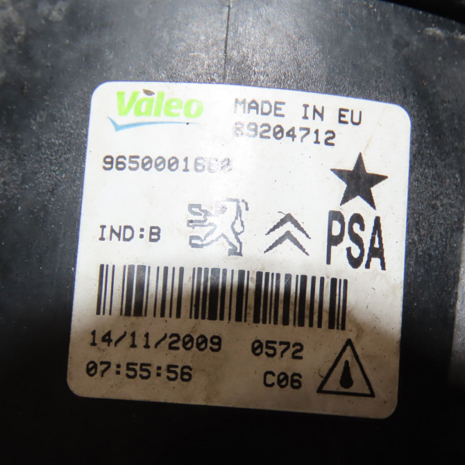 Phare antibrouillard avant droit occasion CITROEN C4 I Phase 2 07-2008->10-2010 1.6 HDI 92ch 6206E1 4