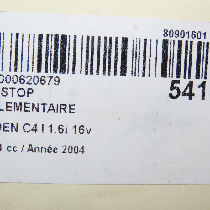 Feux stop supplementaire occasion CITROEN C4 I Phase 1 11-2004->07-2008 1.6i 16v 6351HH 5