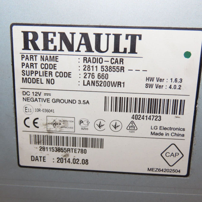 Autoradio occasion  281159494R 5