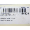 INTER.CDE FREIN A MAIN