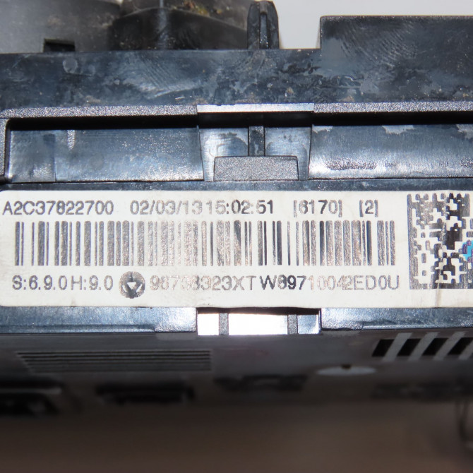 Commande de chauffage occasion PEUGEOT 5008 I Phase 1 11-2009->12-2013 1.6 HDI 112ch 6452Y4 4