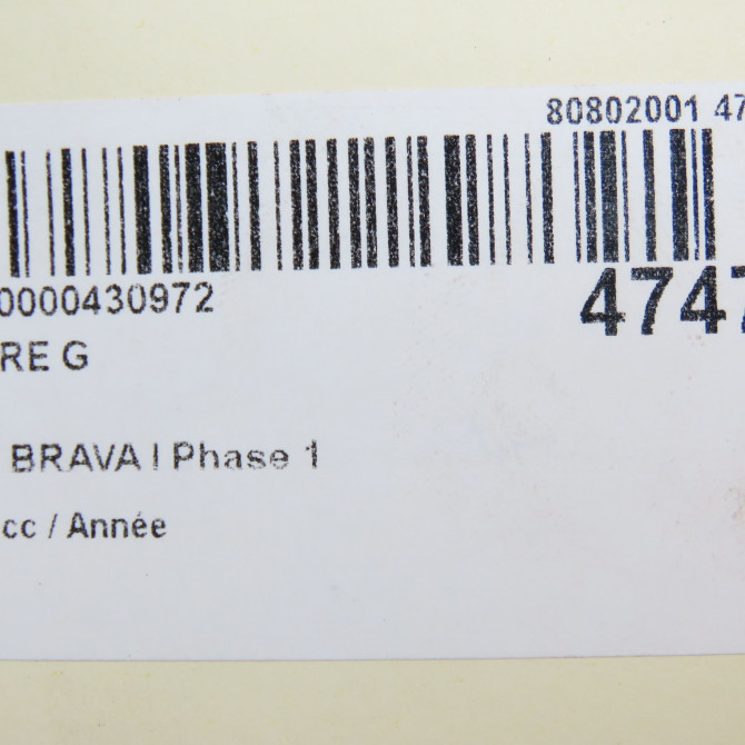 Phare gauche occasion FIAT BRAVA I Phase 1 09-1995->12-2001 46523123 5