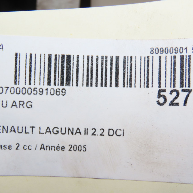Feu arrière gauche occasion RENAULT LAGUNA II Phase 2 03-2005->09-2007 2.2 DCI 150ch 8200262667 5