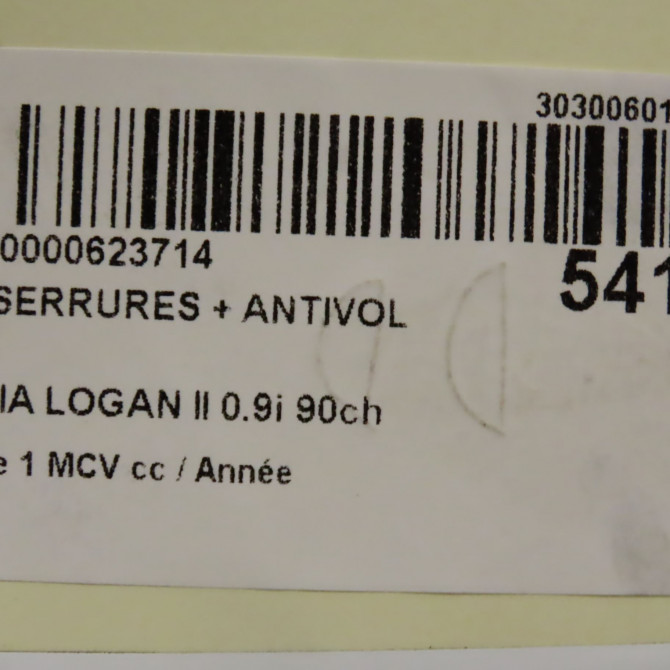 Kit serrures + antivol occasion 7