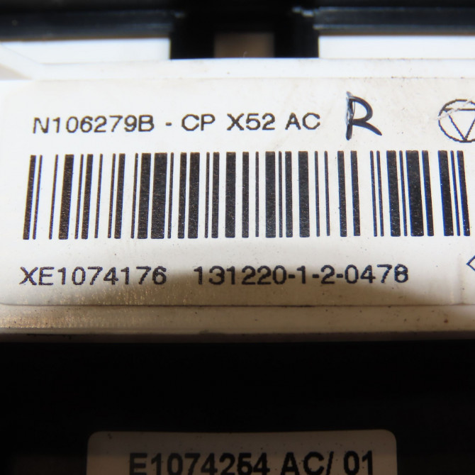 Commande de chauffage occasion  275107242R 4