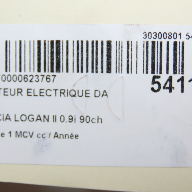 Moteur electrique de direction assistée occasion  491101292R 7