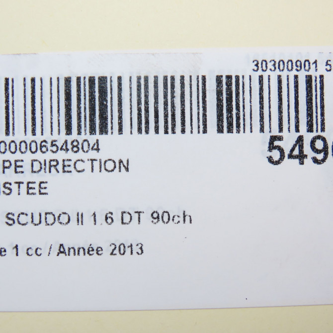 Pompe direction assistee occasion FIAT SCUDO II Phase 1 04-2007->... 1.6 DT 90ch 71795951 8