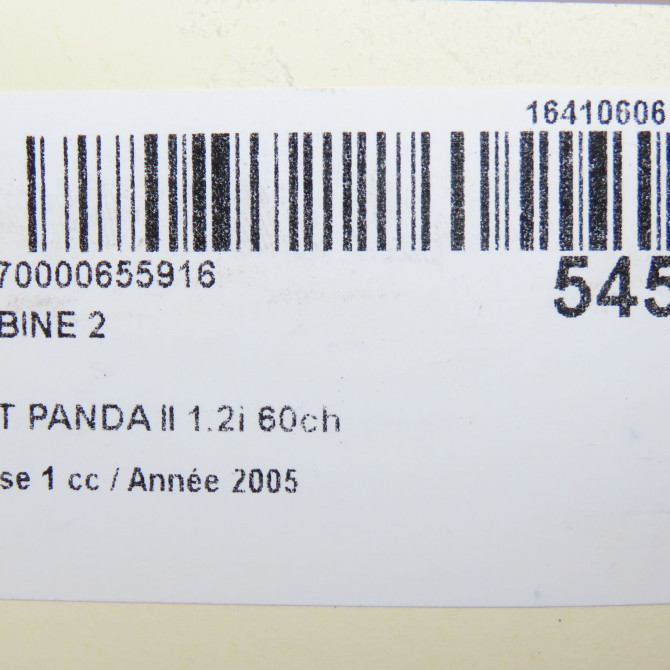 occasion FIAT PANDA II Phase 1 09-2003->12-2012 1.2i 60ch 5