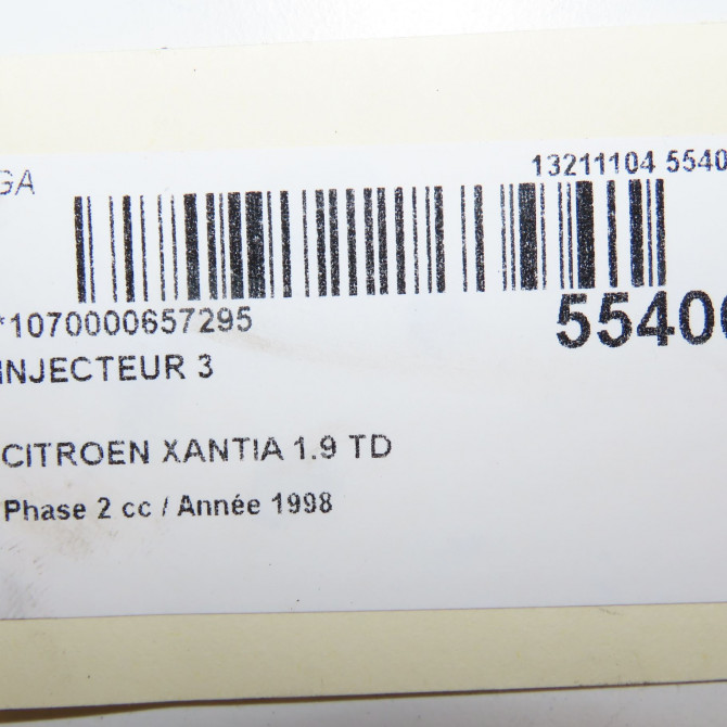 occasion CITROEN XANTIA Phase 2 12-1997->06-2001 1.9 TD 90ch 4