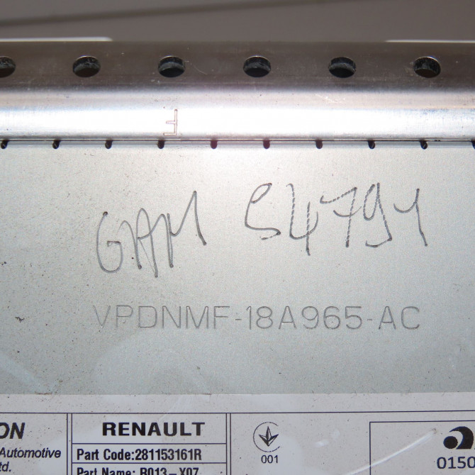 Autoradio occasion RENAULT TWINGO III Phase 1 06-2014->... 1.0 SCE 12v 70ch 280211484R 6