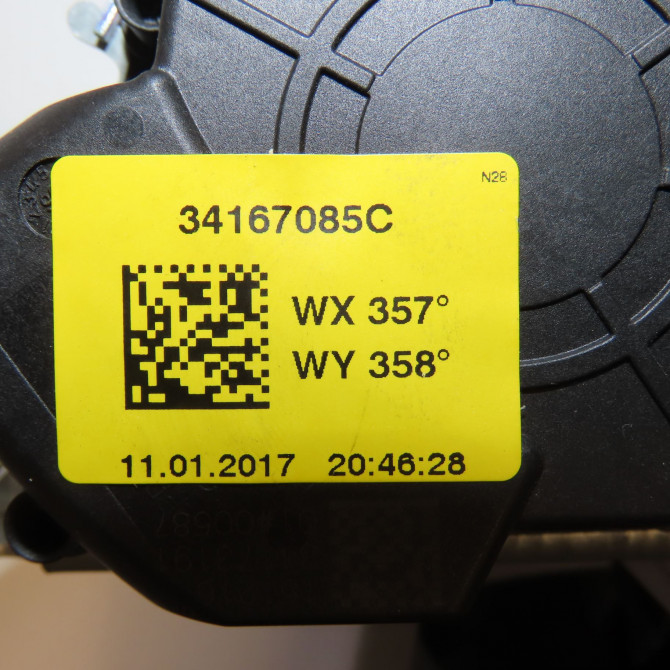 Ceinture arrière gauche occasion RENAULT TWINGO III Phase 1 06-2014->... 1.0 SCE 12v 70ch 888414032R 4