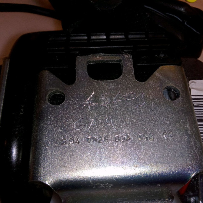 Ceinture avant droite occasion VOLKSWAGEN POLO IV Phase 2 05-2005->09-2009 1.2 65ch 6Q3857706JRAA 3