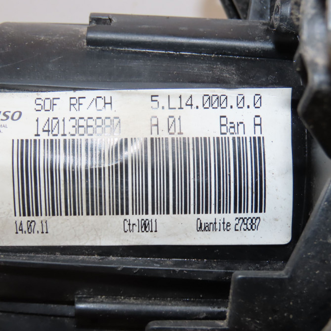 Ventilateur de chauffage occasion CITROEN JUMPY II Phase 1 01-2007->... 1.6 HDI 90ch 1613566380 3