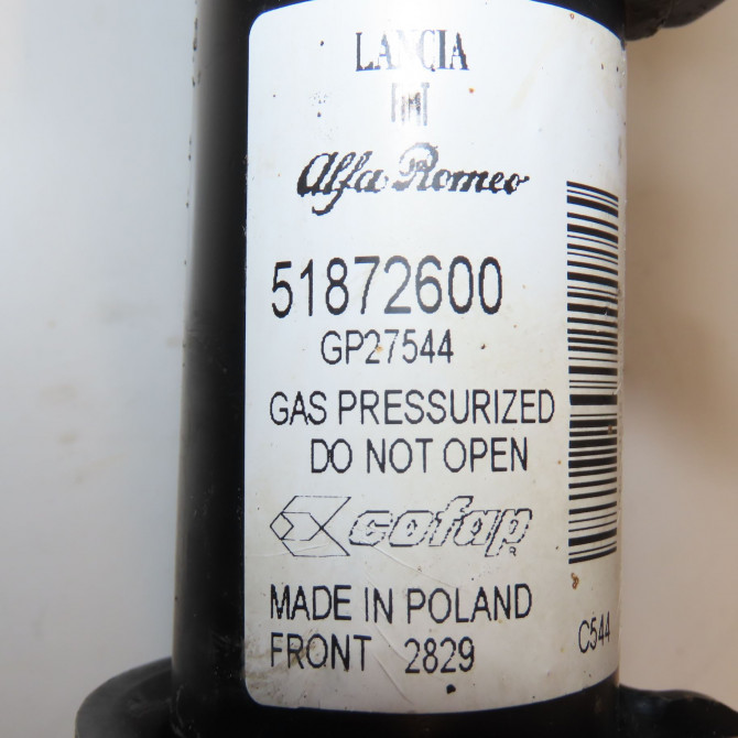 Amortisseur avant droit occasion FIAT 500 II phase 2 04-2014->... 1.2i 69ch 51872600 2