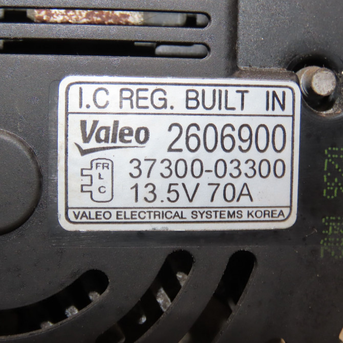 Alternateur occasion HYUNDAI I 10 I Phase 1 03-2008->12-2010 1.2i 3730003300 6