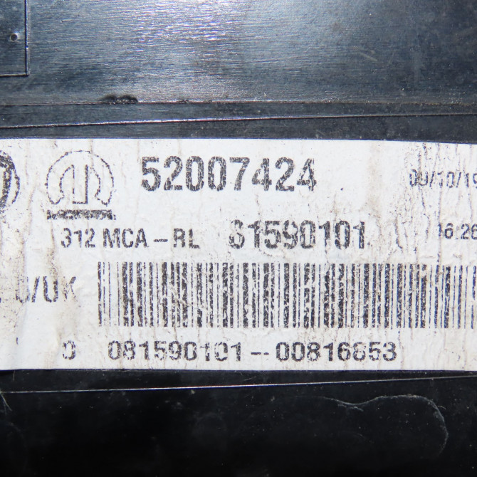 Feu arrière gauche occasion FIAT 500 II phase 2 04-2014->... 1.2i 69ch 52007424 4