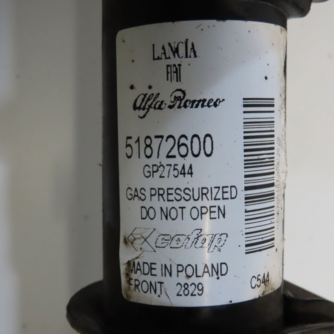 Amortisseur avant droit occasion FIAT 500 II phase 2 04-2014->... 1.2i 69ch 51872600 6