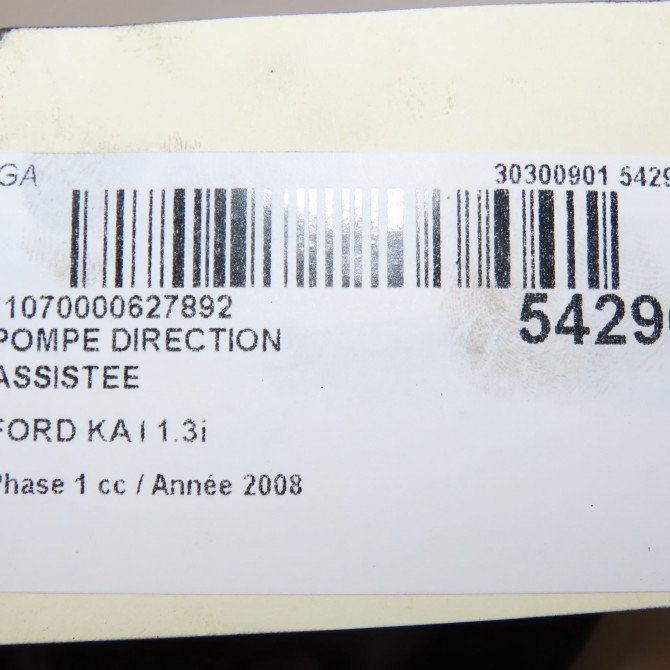 Pompe direction assistee occasion FORD KA I Phase 1 10-1996->10-2008 1.3i 1484348 7