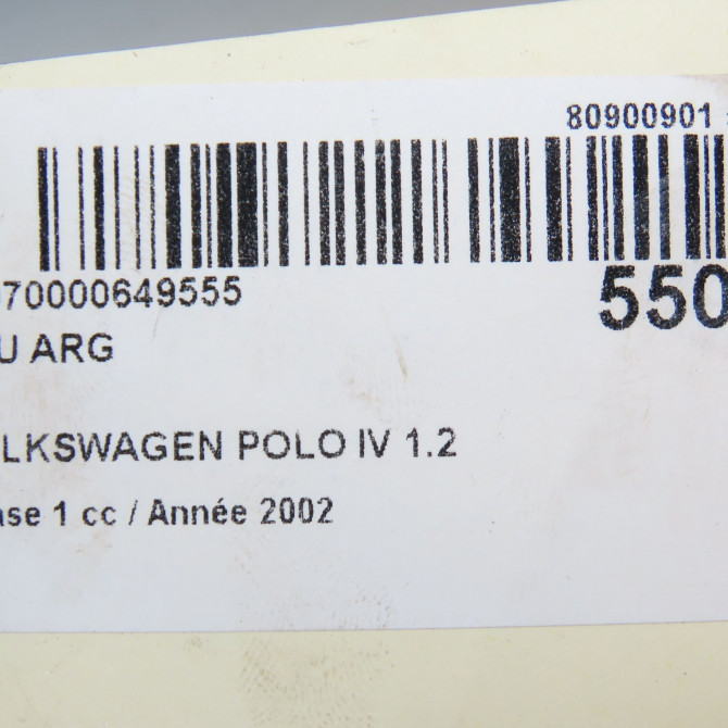 Feu arrière gauche occasion VOLKSWAGEN POLO IV Phase 1 01-2002->05-2005 1.2 65ch 6Q6945095G 6
