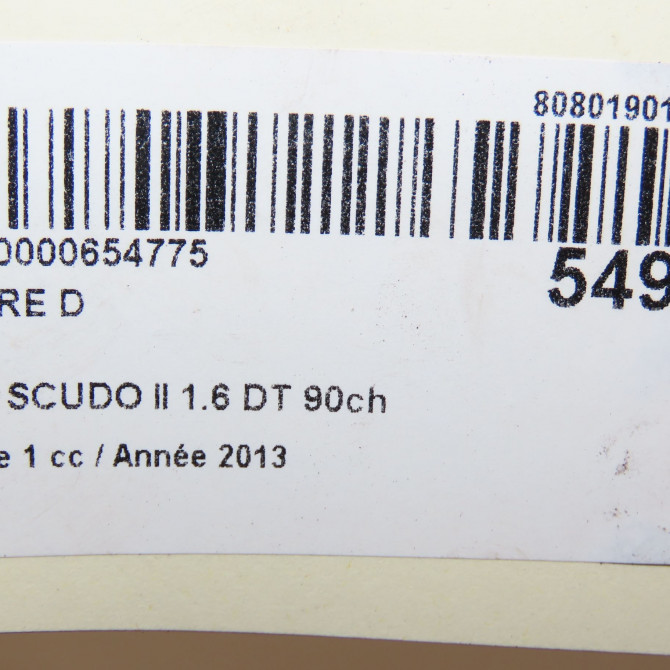 Phare droit occasion FIAT SCUDO II Phase 1 04-2007->... 1.6 DT 90ch 1401367980 6