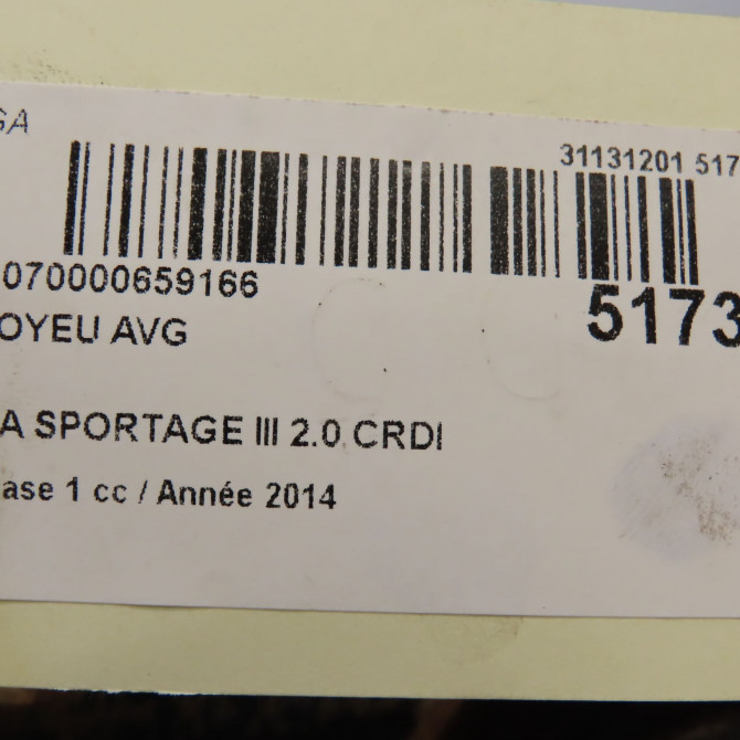 Moyeu avg occasion  517503K000 5