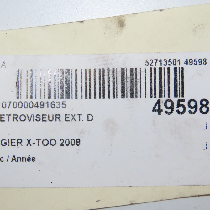 Retroviseur exterieur manuel droit occasion LIGIER X-TOO 5