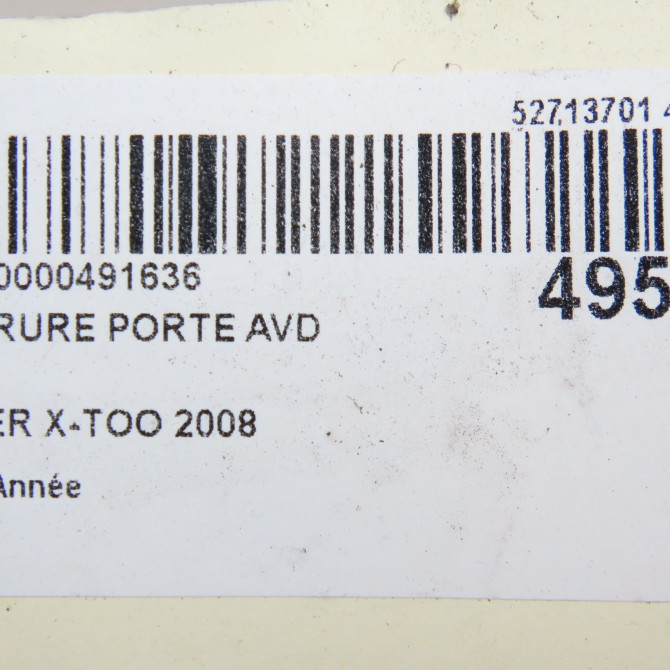 Serrure porte avd occasion LIGIER X-TOO 5