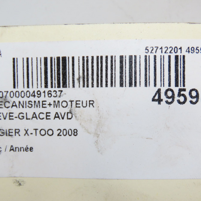 Mecanisme + moteur lève-glace avant droit occasion LIGIER X-TOO 6
