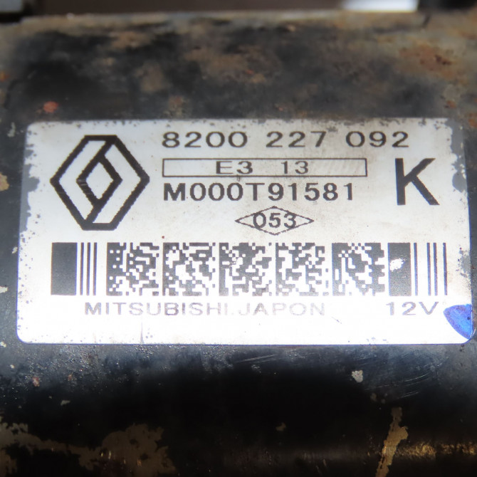 Démarreur occasion NISSAN MICRA III Phase 1 01-2003->07-2005 1.5 DCI 82ch 2330000QRZEX 5