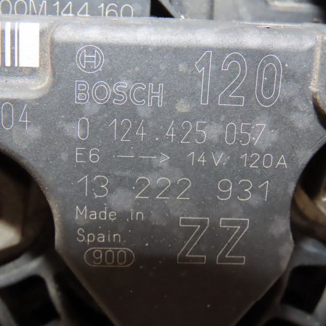 Alternateur occasion OPEL CORSA IV Phase 2 01-2011->03-2015 1.2i 85ch 93190139 6