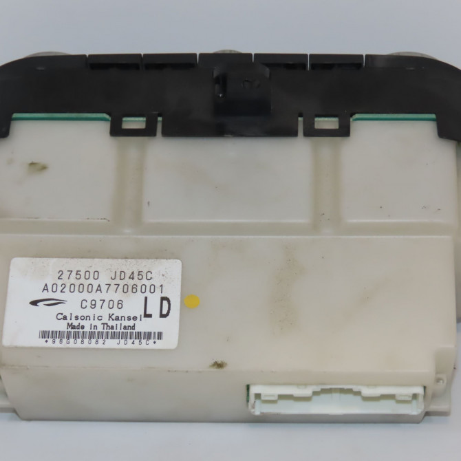 Commande de chauffage occasion NISSAN QASHQAI I Phase 1 01-2007->09-2010 1.5 DCI 106ch 27500JD45C 2