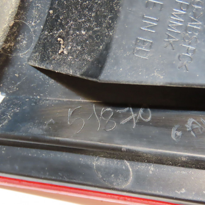 Feu arrière intérieur droit occasion NISSAN QASHQAI I Phase 1 01-2007->09-2010 1.5 DCI 106ch 26554JD85A 3